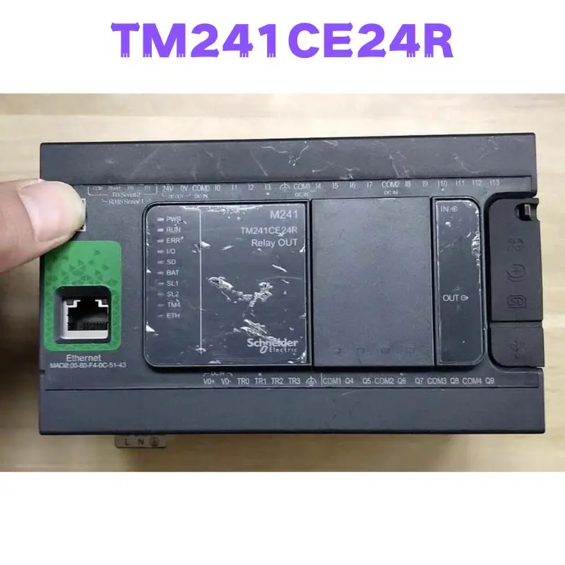 

Second-hand TM241CE24R PLC Module Tested OK