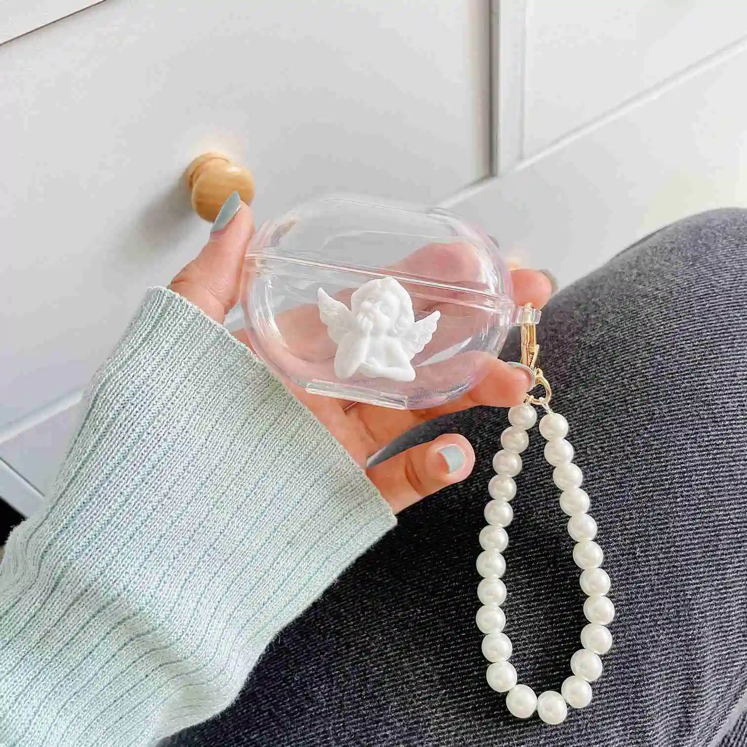 fashion Earphone case For QCY T13 T13X T13ANC Case soft Silicone clear Cover For QCY T13 ANC cover