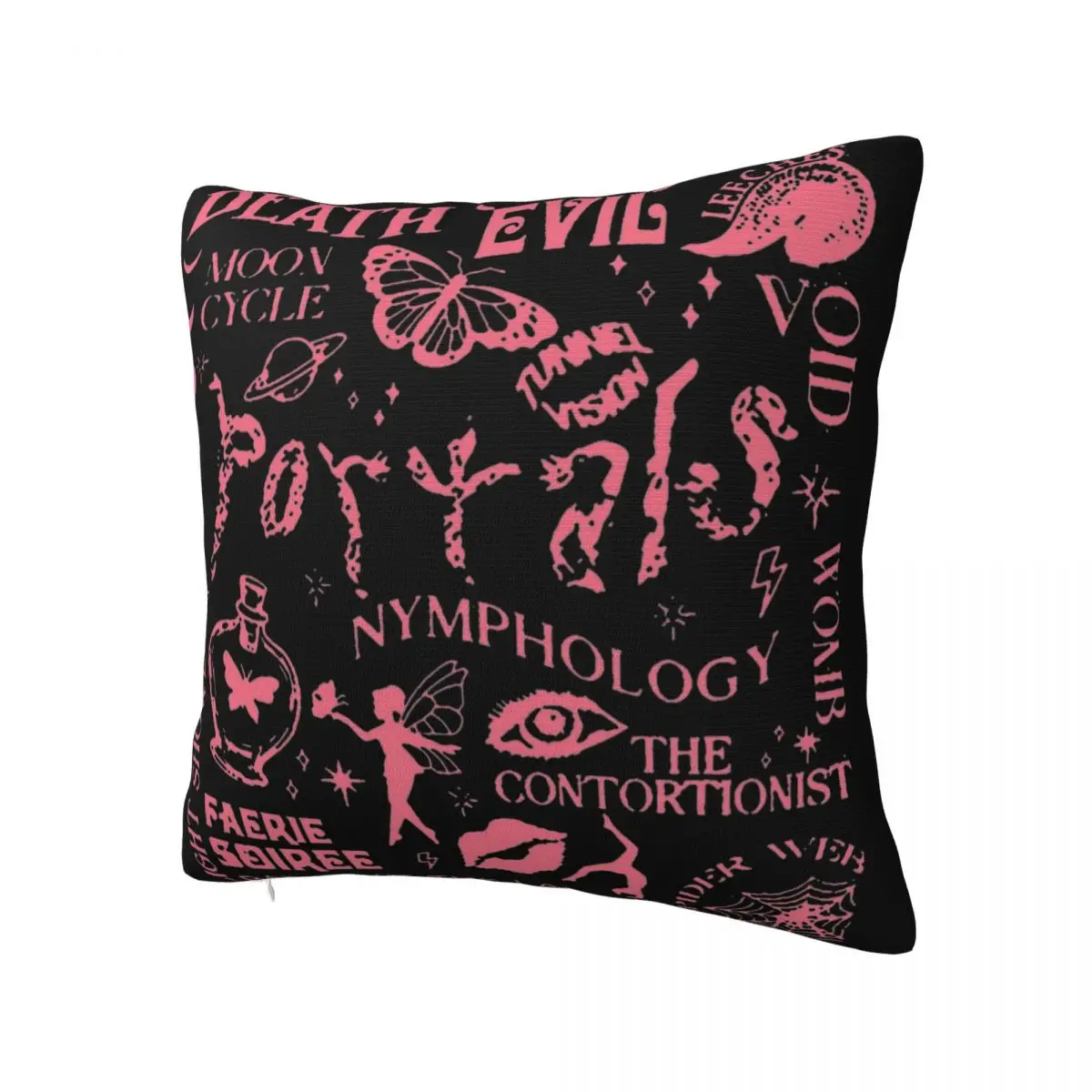 The Evil Moon Cycle Melanie Martinez Pillowcase Printing Cushion Cover Decorative Pillow Case Cover Living Room Zippered 45*45cm