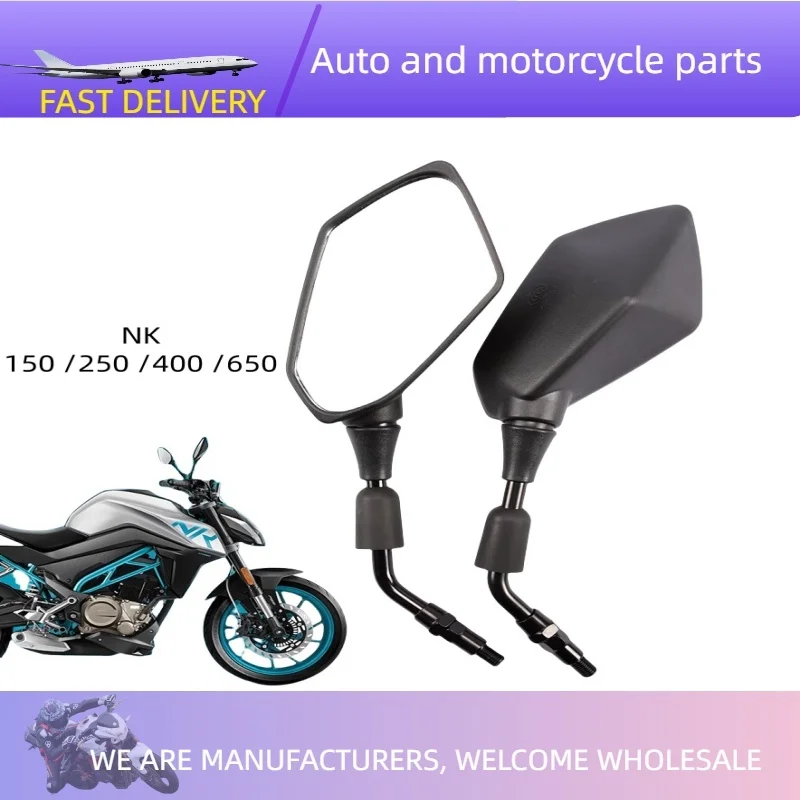 

For CFMOTO NK150 250 400 650NK Motorcycle Original mirror Left and right rearview mirrors, rearview mirrors