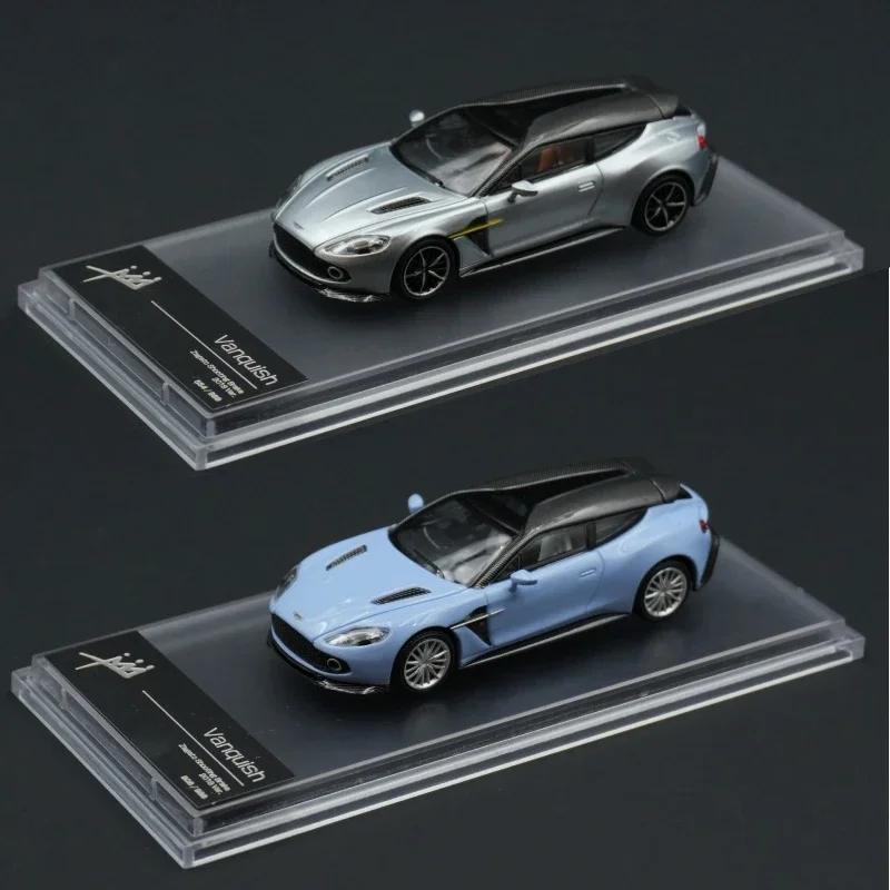 

KING 1:64 Vanquish Zagato Shooting Brake Diecast Diorama Car Model Toys