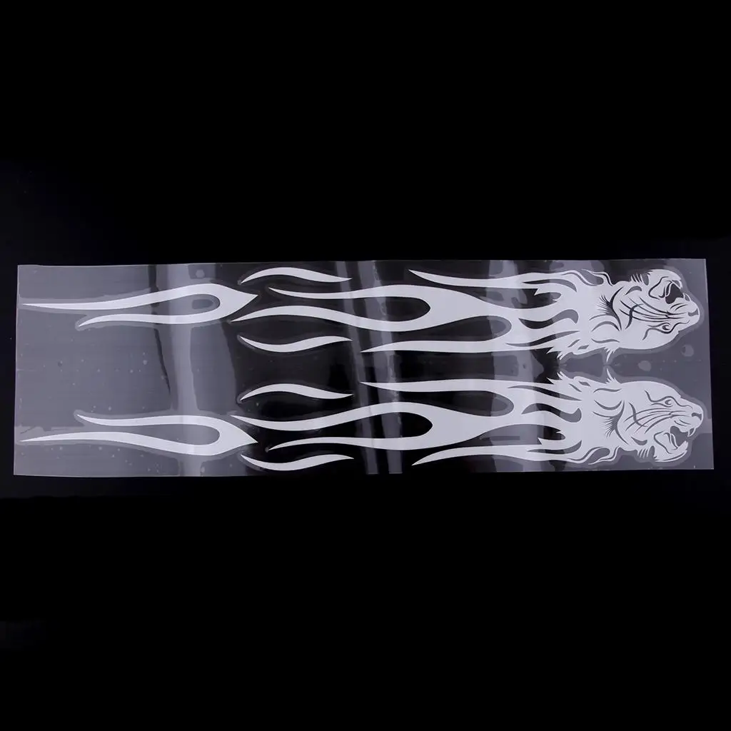 

Высококачественная виниловая наклейка с изображением пламенного черепа для тюнинга мотоциклов и кастомных мотобайков