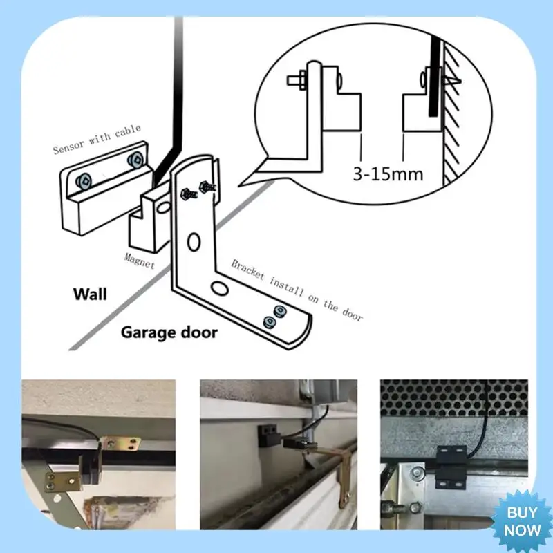 

A47Z Smart Garage Door Opener Controller Compatible With For Alexa, Google Home, Smartlife & Tuya,Voice & App Control