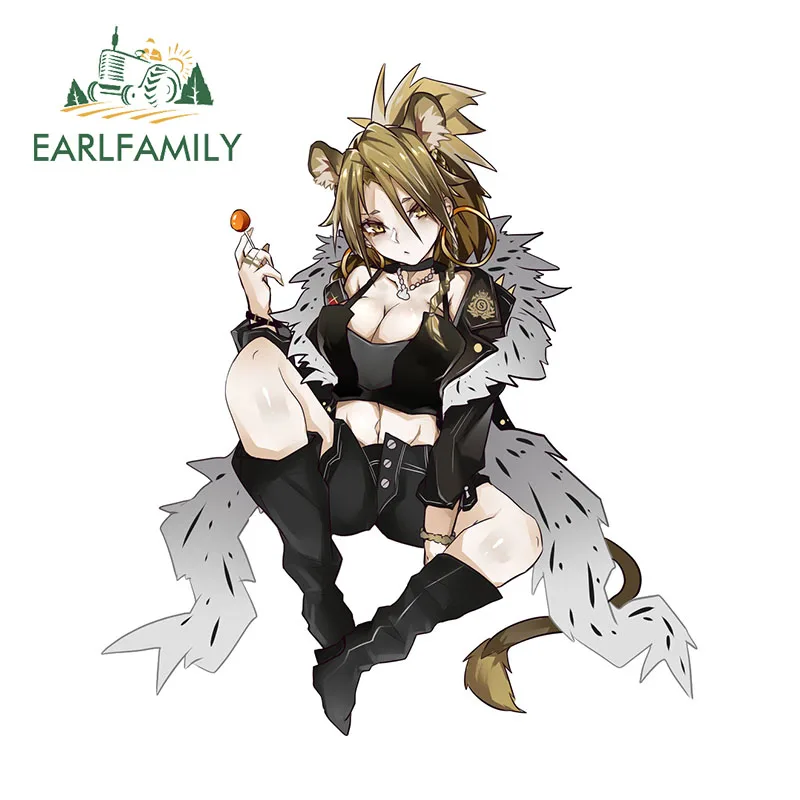 

EARLFAMILY 13 см X 12,6 см для пушистой лисы сексуальное аниме фанарт автомобильная наклейка автомобильные аксессуары наклейка кондиционер креативное украшение