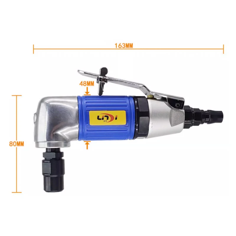 Lingdi AT-9034L Elbow Pneumatic Grinder Right Angle Air Grinder 90 Degree Air Grinder Pneumatic Grinder