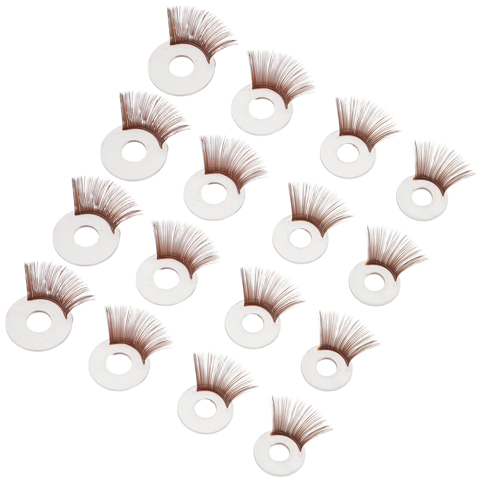 20Pcs Safety Eyelashes for Crocheting Multi Size Amigurumi Stuffed Animals Making Supplies Bear Puppet Accessories 14Mm 16Mm
