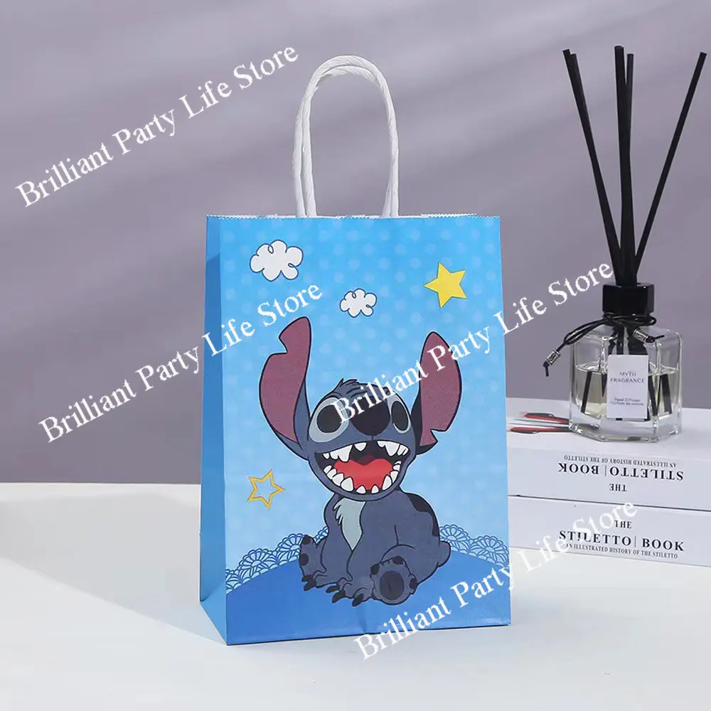 Lilo&Stitch Gift Bag Candy Loot Bags Cartoon Party Festival Event Birthday Decoration Baby Shower Favor Stitch Party Supplies