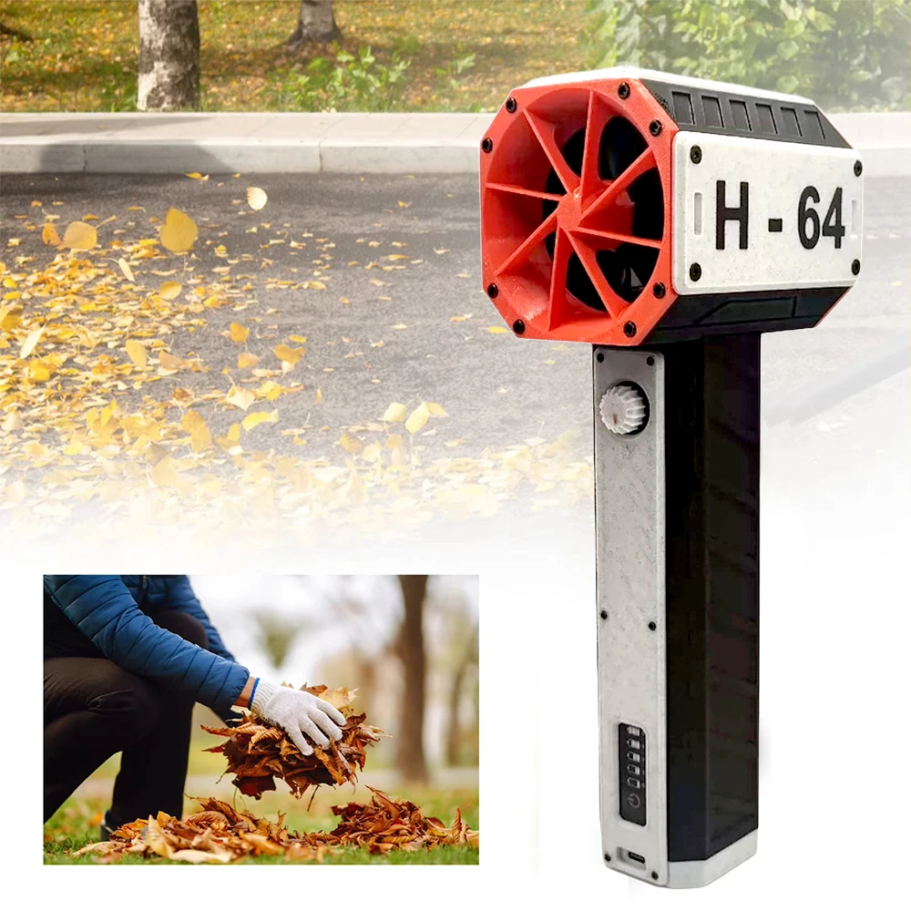 650W Auto Violent Blower 64MM Handheld Turbo Jet Fan Bürstenlosen Motor High Speed Turbofan 180000   RPM Elektrischer Luftgebläse-Staubwedel