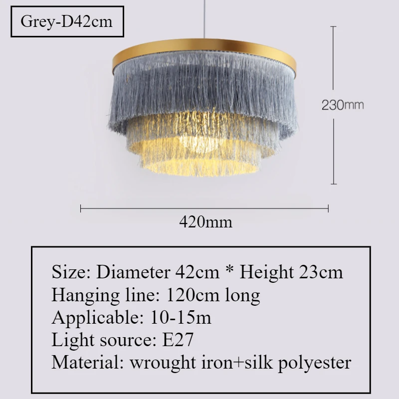 북유럽 태슬 펜던트 조명, 침실 장식, 홈 행잉 샹들리에, 거실 다이닝 테이블 조명기구, LED 램프