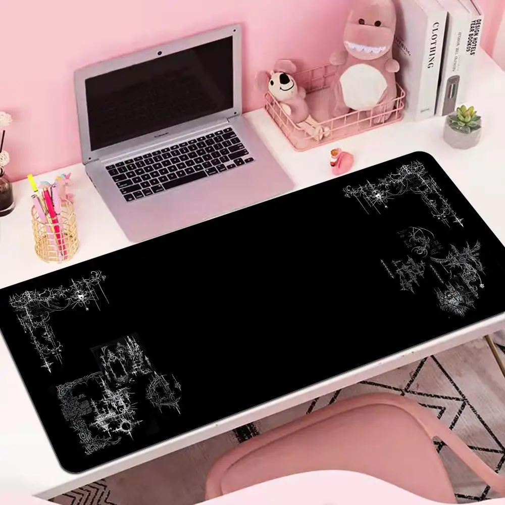 

Cybersigilism Desk Mat, Silent Hill Mousepad for Gaming, Computer Desk Accessories, Office Decor, Desk Pad, Large Desk Protector