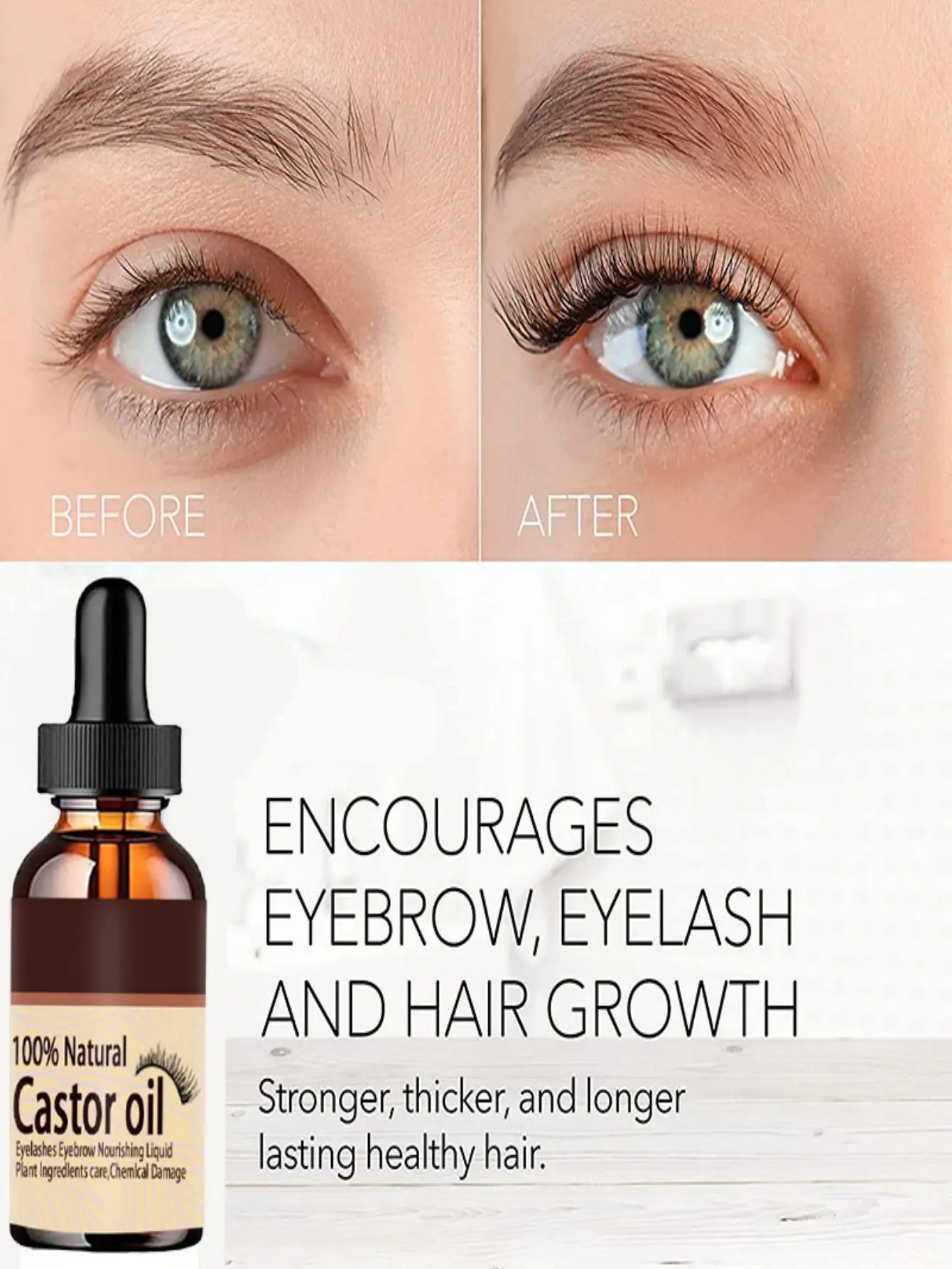 TRSTAY EyeLash Eyebrow Growth Oil Essential Oils Essence Castor Oil Serum Lashes Nourishing Treatment Lifting