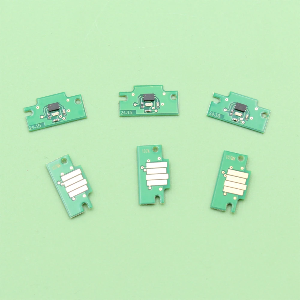 PFI 107 PFI-107 Ink cartridge chip for Canon IPF680 IPF685 IPF770 IPF780 IPF785 IPF670 printer PFI107 chip
