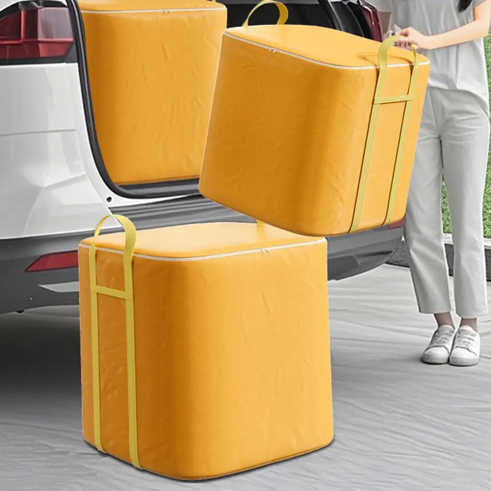 

Large Capacity Moving Package Bag Waterproof Moisture-proof Luggage Packing Bag Reusable with Zipper Express Clothes Organizer