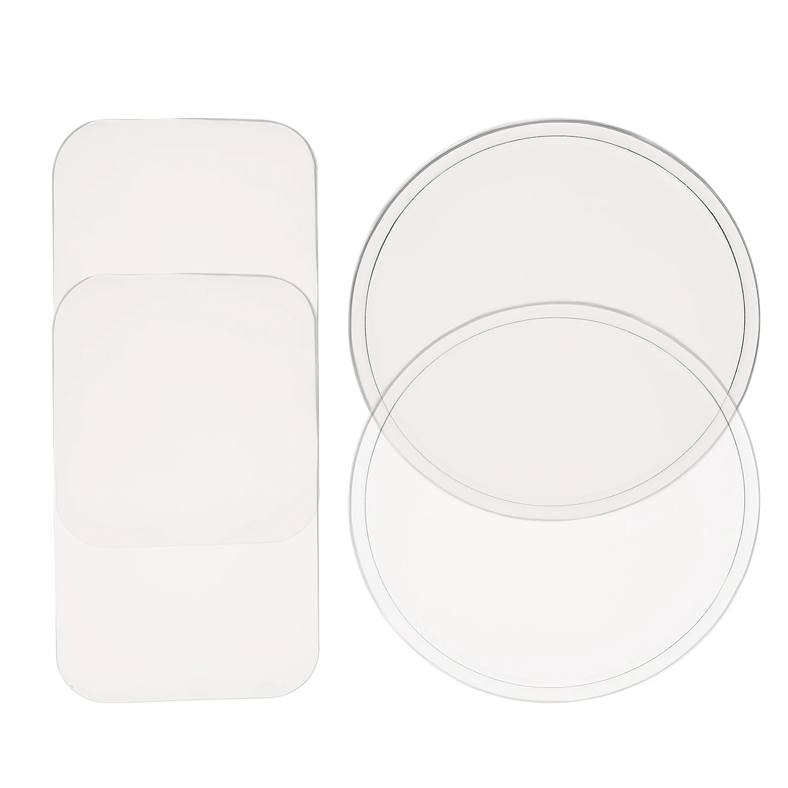 4 stücke Wimpern Verlängerung Silikon Palette Falsche Wimpern Ständer Halter Schönheit Salon Werkzeug Lash Tray Stirn Aufkleber Pfropfen Pad