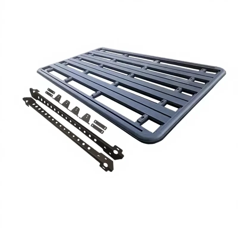 GZDL4WD 4x4 Exterior Offload Pickup Universal Car Aluminum Flat Roof Rack Car Luggage Carrier Basket 180X125