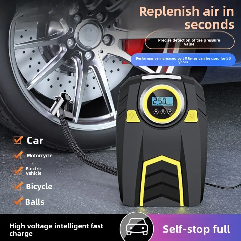 

Car Air Pump Car Portable Car Electric Tire Multifunctional 12v Air Pump Vehicle Air Pump