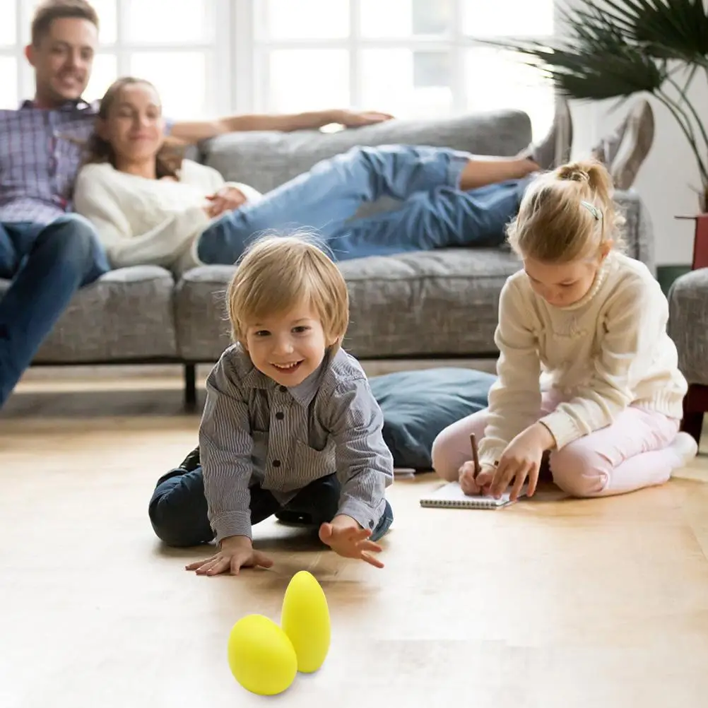 African Drum Sand Eggs Kids Musical Toys Smooth Edge Plastic Iron Early Education Gifts Instrument Plaything