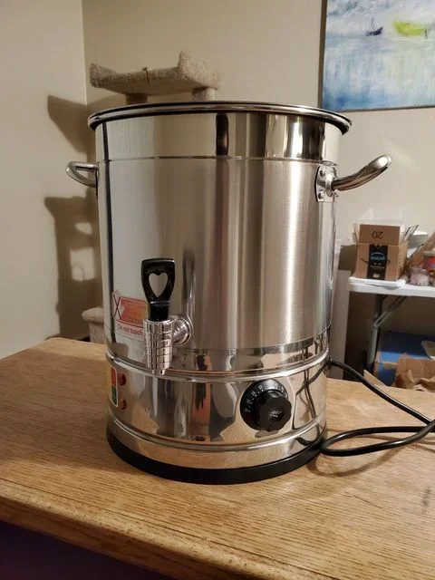 

'19L stainless steel Electric Wax Warmers melter machine for melting Scented Wax