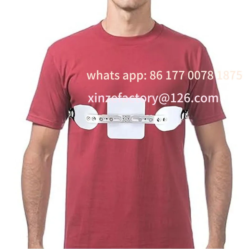 Customizable Adjustable Pigeon Chest Brace, Ribs Valgus Orthosis Support, Sternum Protrusion Splint, Breast Corrector