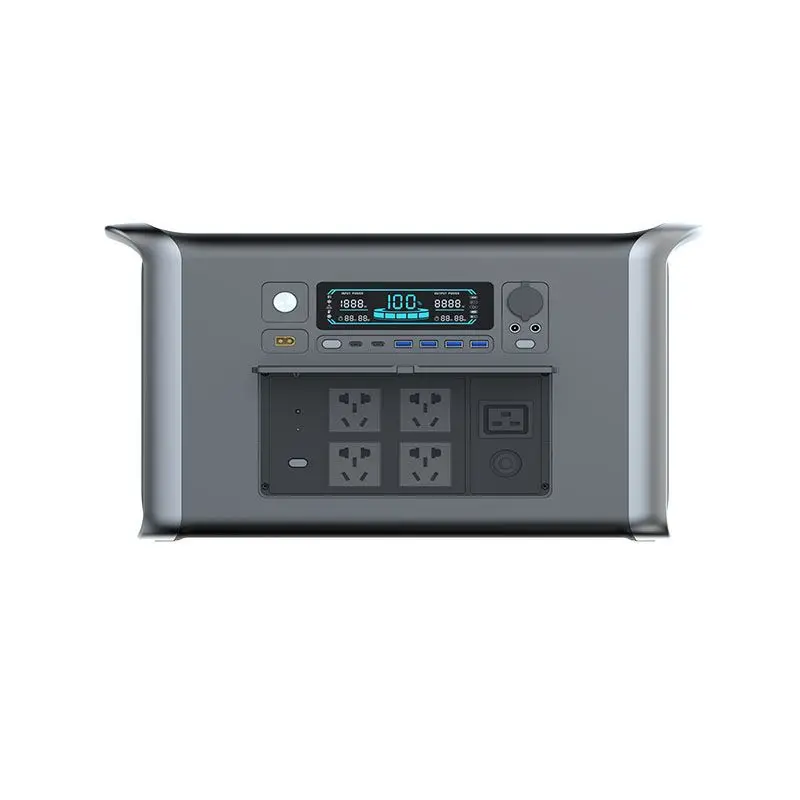 

2600W portable power supply 2048Wh lithium iron phosphate battery is suitable for outdoor camping/RV/emergency