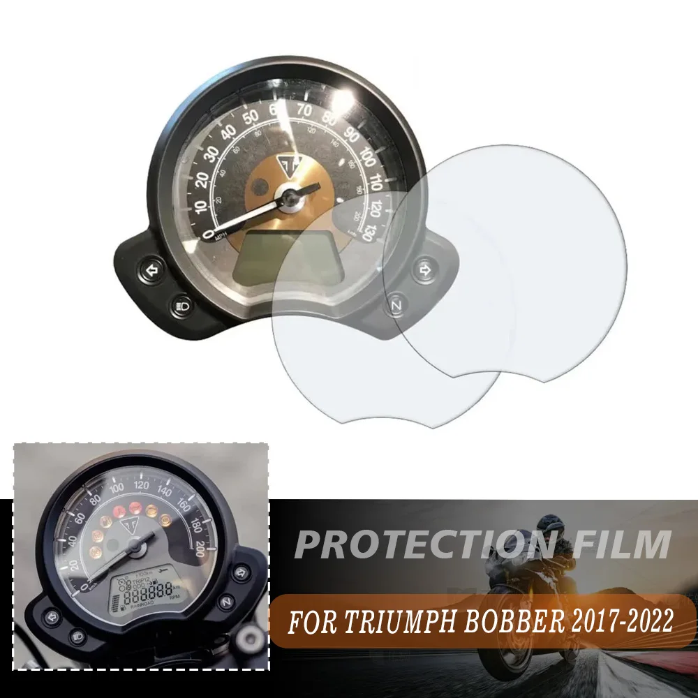 Cluster Scratch Protection Film Dashboard Screen Protector For Triumph Street Twin 16-22 Bobber Speedmaster Street Scrambler