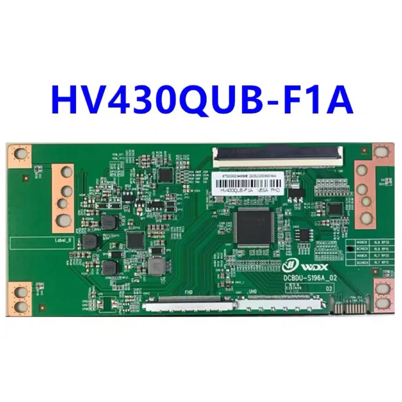 Newly upgraded logic board HV430QUB-F1A 4K 2K single port 96PIN