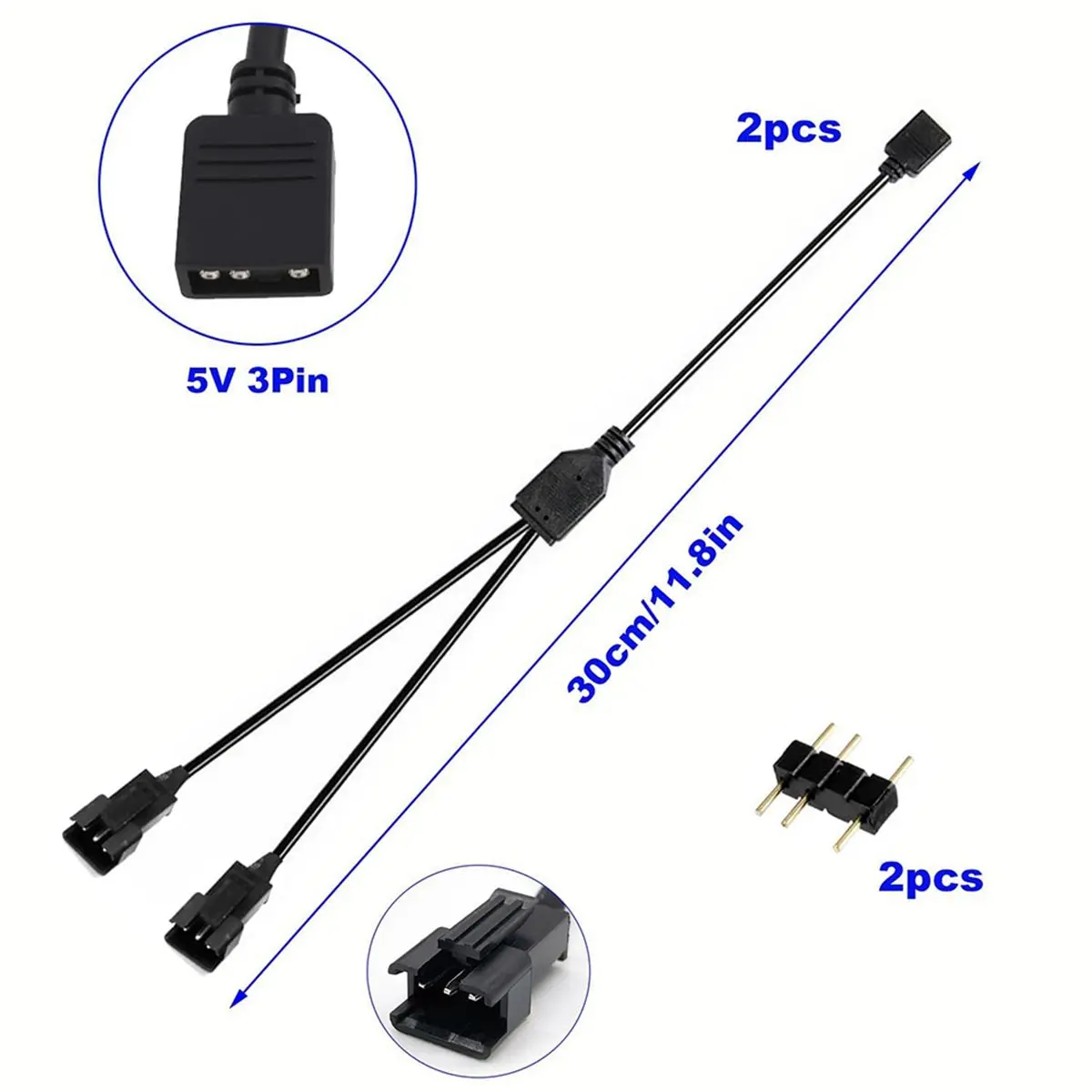 a94z-2-cabos-de-extensao-1-para-2-5v-3-pinos-femea-para-sm-3-pinos-macho-cabo-divisor-argb-para-ventiladores-rgb-fitas-de-led