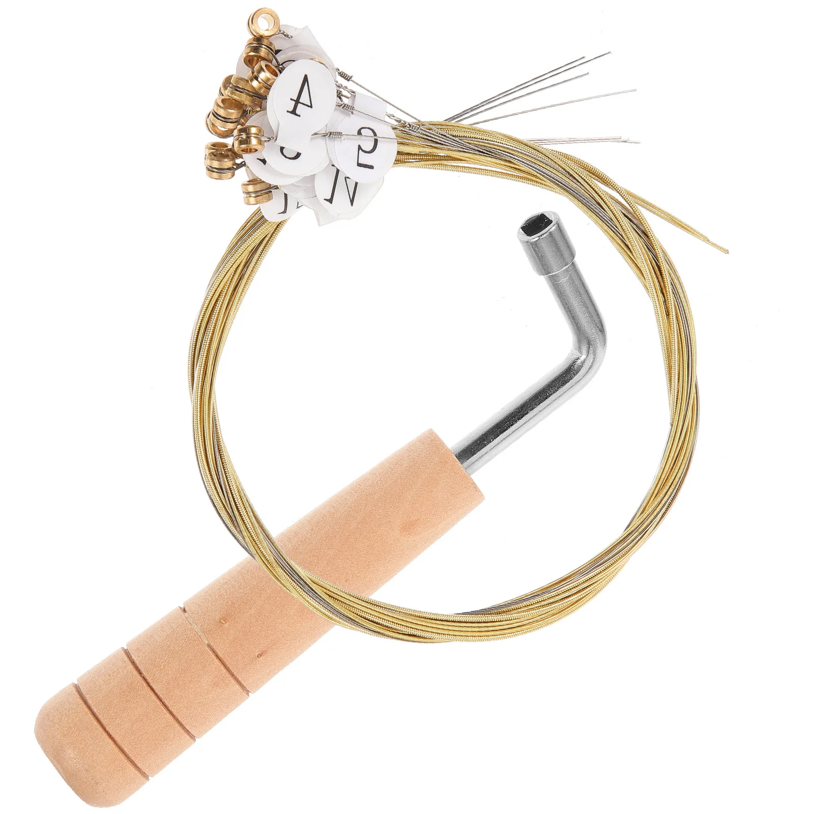 آلة وترية صغيرة آلات موسيقية القيثارة ضبط وجع المبتدئين قيثارة مفتاح الملحقات