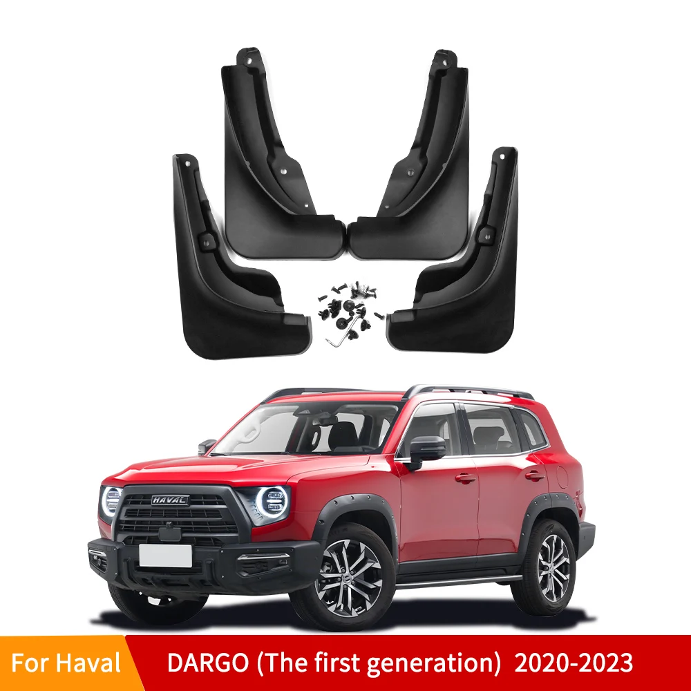 

Mudguards For Haval DARGO The first generation 2020-2023 Car Splash Guards Fender Set Parts Front Rear Mud Flaps