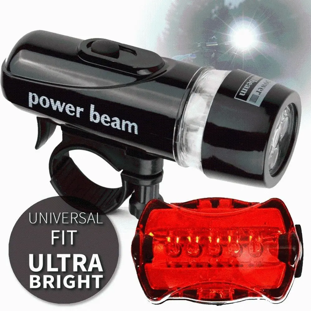 

Night Riding Safety Warning Front and Rear Mountain Bike Using Bike Lights Set Bicycle Bright Flashlight Flash Lamp