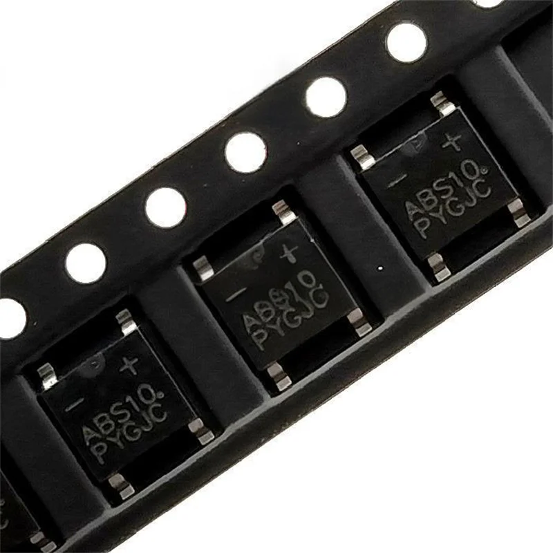 10pcs ABS10 SOP-4 SMD Rectifier bridge pile IC Rectifier Bridge Stack 1A/1000V SOP4  Diode Bridge Rectifier