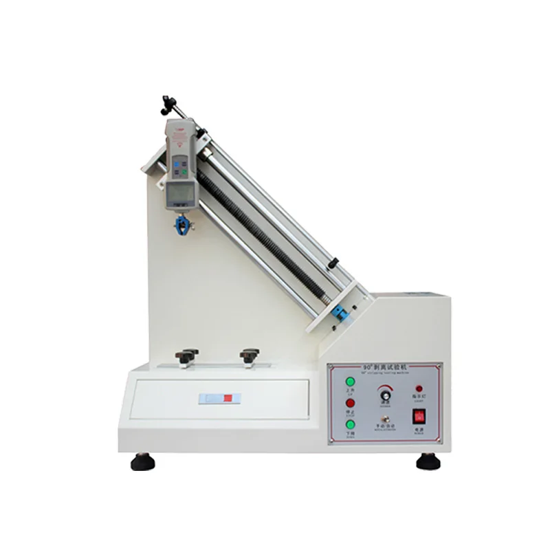 

90 degree peel force test bench tape aluminum foil adhesion peel strength test machine 180 degree pull away tester