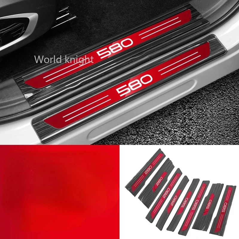 Car Interior Trim Strip Mouldings Rear Guard Plate Strip for 2021-2022  DFSK Dongfeng Glory 580