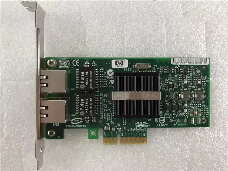 

EXPI 9402PT NC360T Серверный адаптер с двойным портом Сетевая карта PCI-E 82571