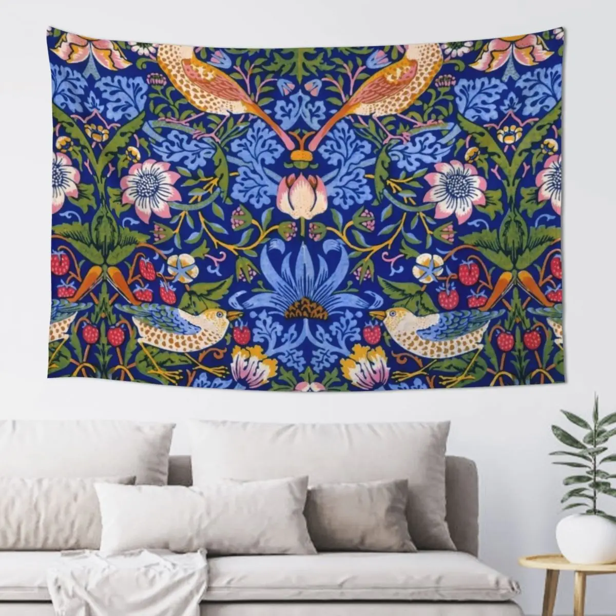 

William Morris The Strawberry Thief 1. Tapestry Home Decorations Aesthetic For Bedroom Things To The Room Mushroom Tapestry