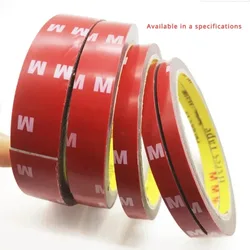 Strong Permanent Acrylic Foam Double sided Tape Adhesive Tape Sticker for Car Indoor Decor Waterproof High temperature
