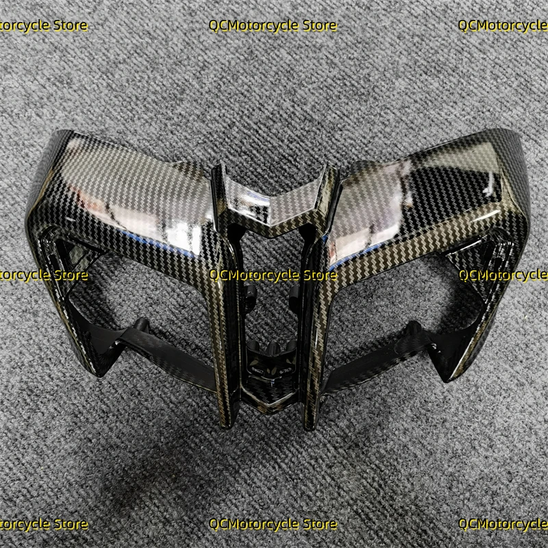 Carbon fiber coating Motorcycle Headlight Cover Shroud Fairing Cowl Kit Fit For YAMAHA MT-10 FZ-10 MT10 MT 10 FZ10 2016-2021