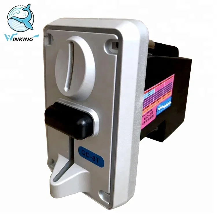 Hot Sale QD-8T strengthen coin selector factory price Vending Machine Multi Coin Acceptor collector of game machine