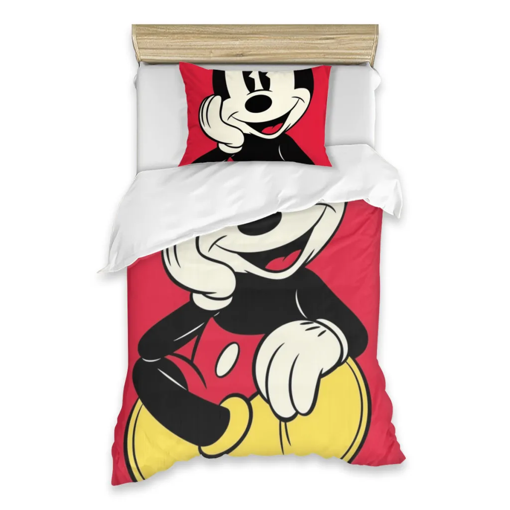 

Mickey Mouse Mickey Mouse Bed Sheets Set Comforter Quilt Cover Duvets Single Bedding