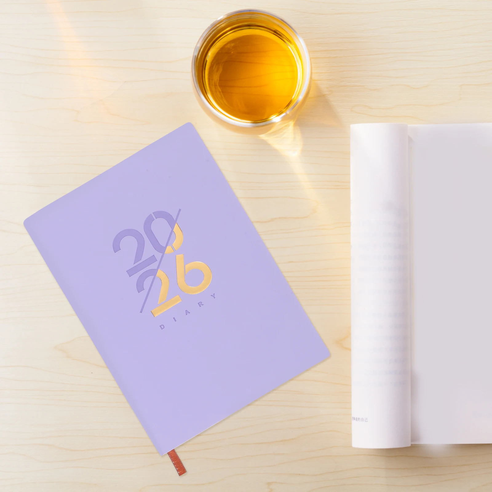 2026 Daily Notebook Calendar Agenda Book Notepad Diary For Home Office Scheduling Portable Undated Weekly Monthly Task Journal