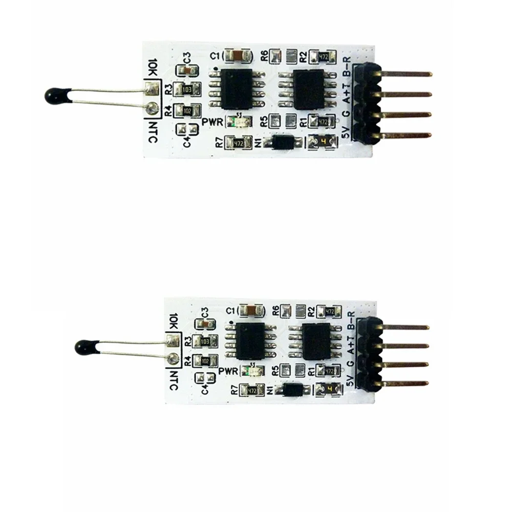 Efficient Mini RS232(TTL) 1k-100K Resistance Value Measurement Module 10K 3950 NTC Thermistor Collector 2 Pcs NT38D01 DIY