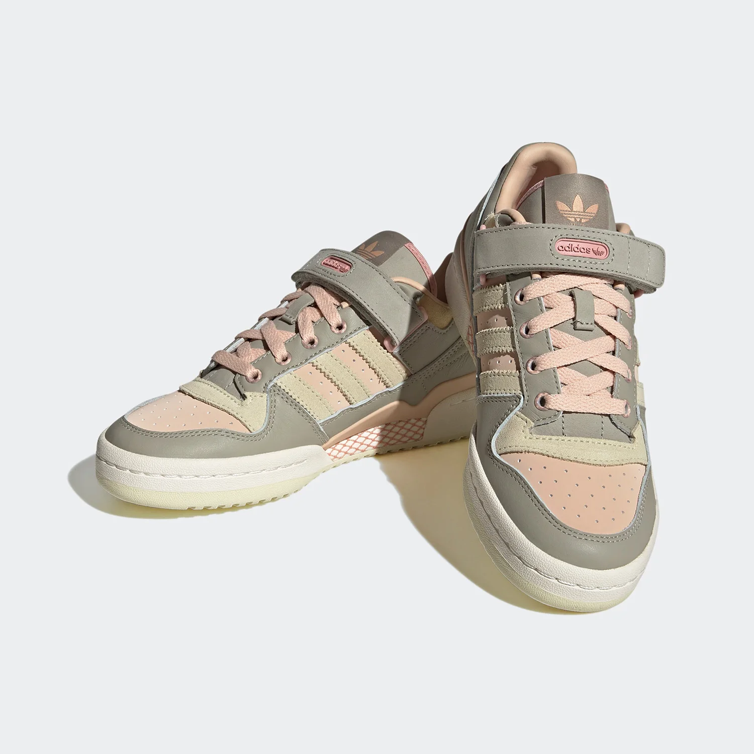 Adidas genuine clover FORUM LOW W women's casual board shoes HQ4593