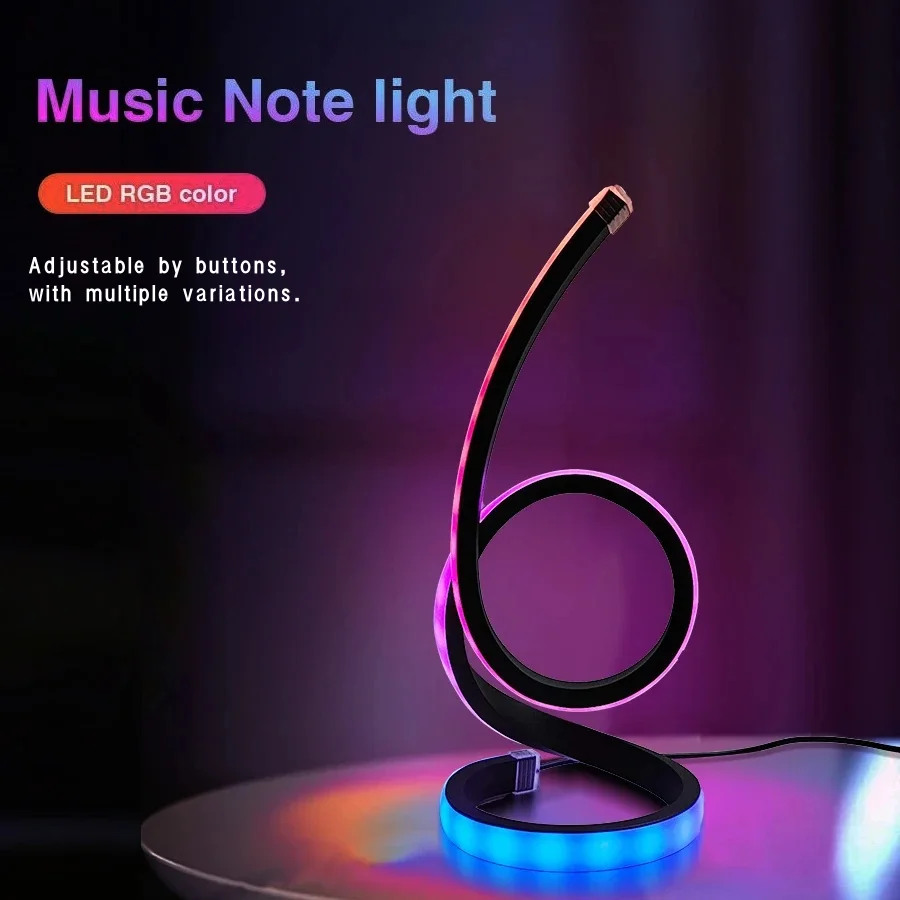 

Modern Nordic-style desktop table lamp, adjusted by USB buttons, suitable for a variety of room types.