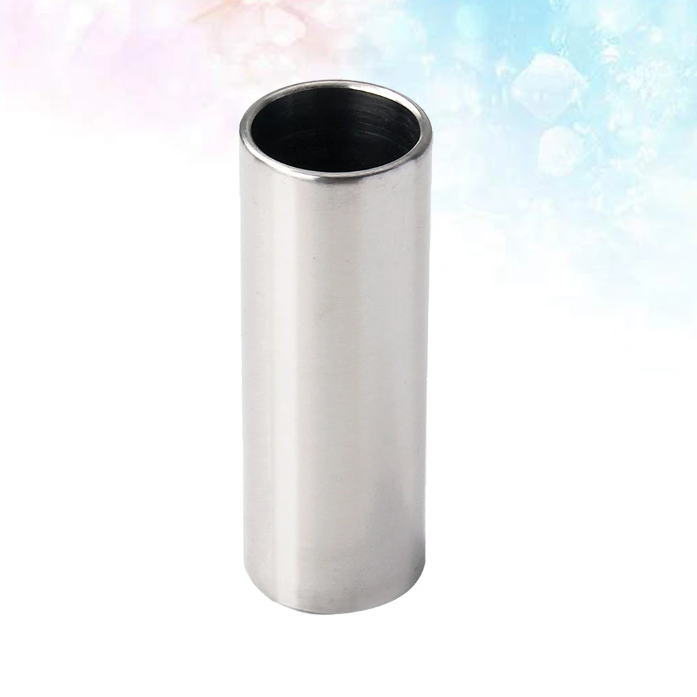 

Chromed Steel Guitar Slide 6Cm Large Size For Acoustic Electric Guitar Smooth Finish Rust Proof Bright Sound Essential