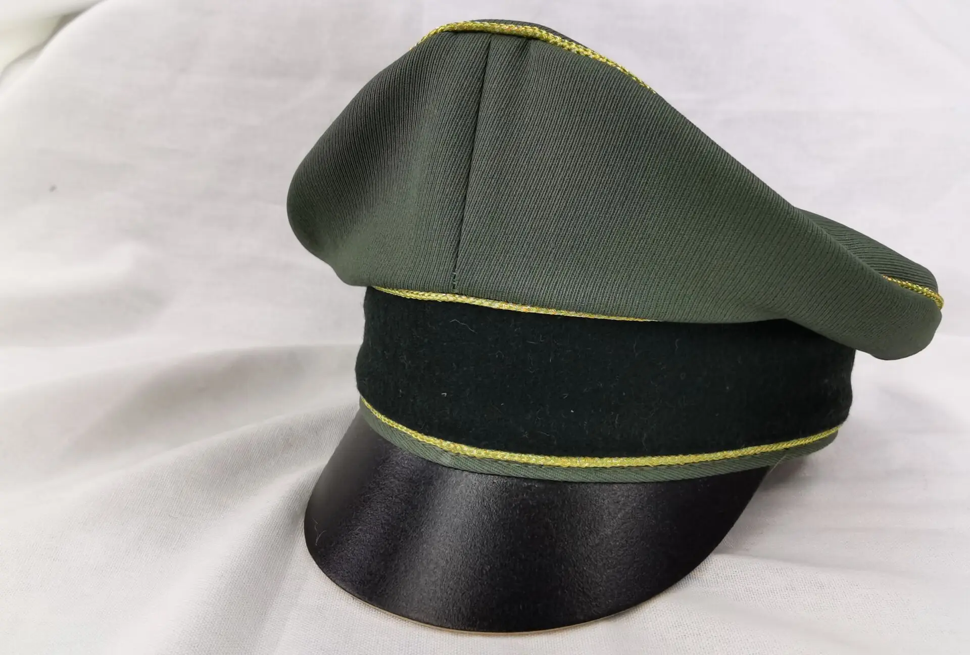 E.M.D  .Heer Gabardine Medical Crusher Visor Cap