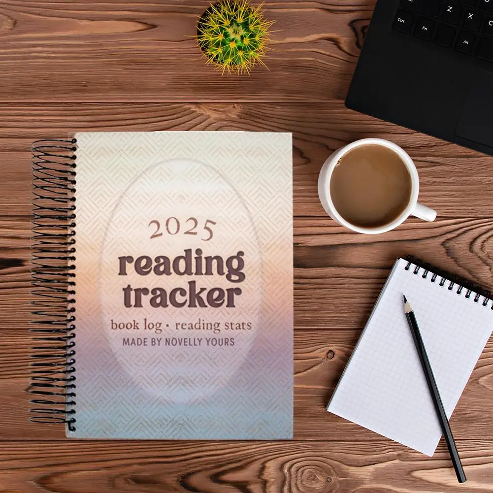 2025 Reading Tracker Diary - Creative Reading Planner, Book Log Notebook, Perfect for Friends & Family Gifts