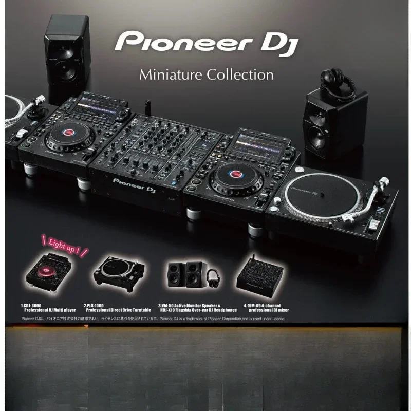 Modèle de contrôleur DJ Pioneer, équipement audio DJ Pioneer modèle l'inventaire, porte-clés de lecteur CD de centre commercial