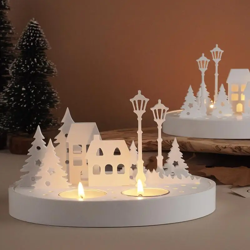 

Silicone House Tree Mold Reusable Soap Mold Casting Mold For Candle Holder Tabletop Ornaments Beginners-Friendly For Easter