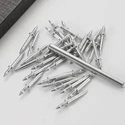 50pcs/100pcs Seamless Nail, Double-Head Skirting Thread Seamless Nail, Skirting Line Without Marks Nail, Specific Sleeve Tool.