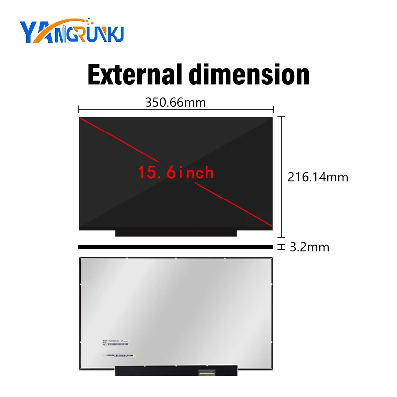 15.6Inch LCD Screen 2560*1440 40Pin EDP IPS With Touch And HDMI Driver Board For Laptop Replacement And Advertising Display
